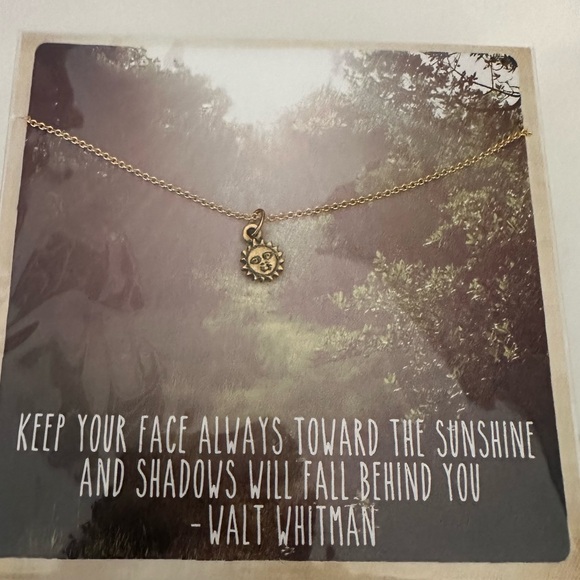 NWT; Inspiration Necklace: Sunshine, Amano Studio. Gold - Picture 1 of 2